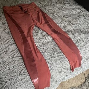 EUC Nike running pants! Dusty rose! So pretty!